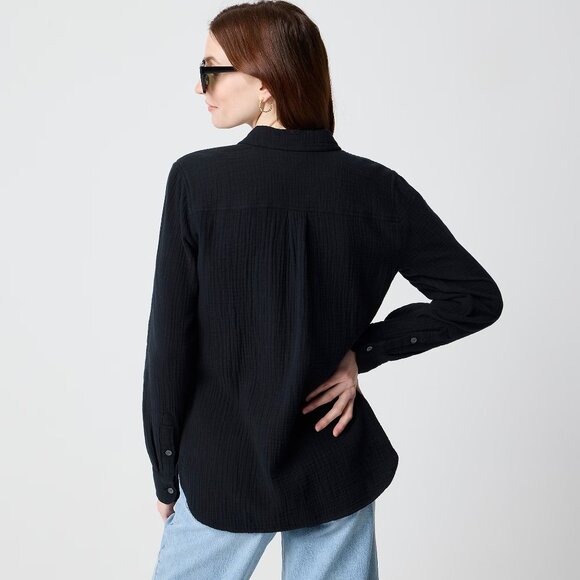 Size XL J. Crew Double-Gauze Cenote Button-Up Shirt $99 - Picture 6 of 6